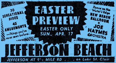 Jefferson Beach - Old Ad (newer photo)
